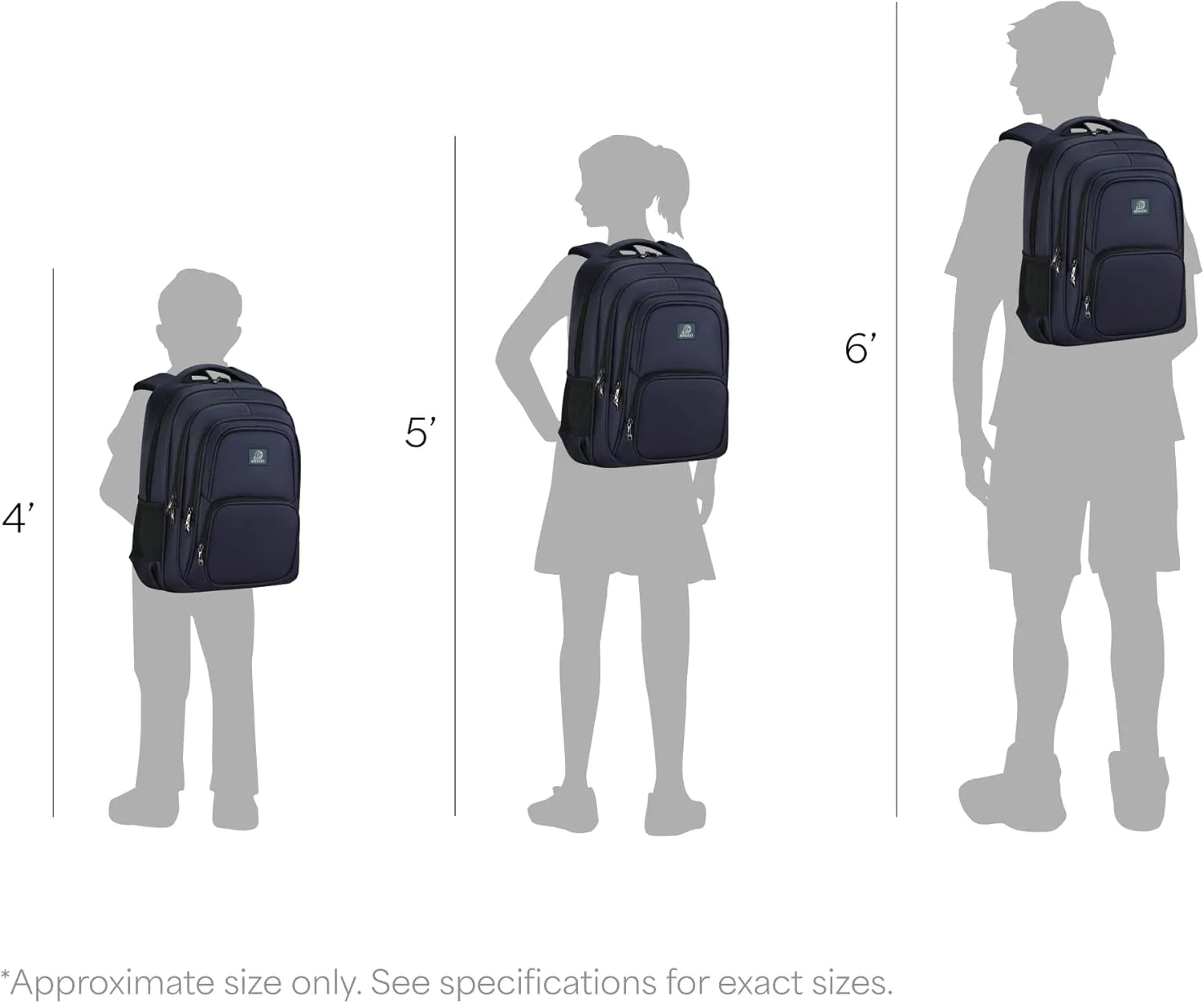 29L Dark Grey Carry On Travel Laptop Backpack | Unisex Bookbag with USB Port | Ideal for College Students, Teachers, and Travellers