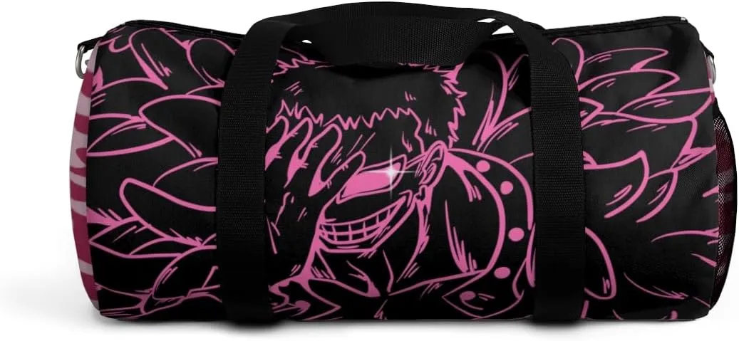 Anime Gym Bag for Women Men - Large Capacity Waterproof Workout Fitness Travel Sports Bags Fashion Street Camping Expandable Carry On Duffle Bag For Couple (BS21) PTY