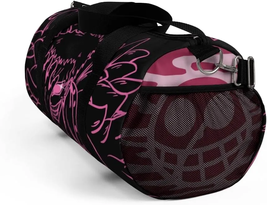 Anime Gym Bag for Women Men - Large Capacity Waterproof Workout Fitness Travel Sports Bags Fashion Street Camping Expandable Carry On Duffle Bag For Couple (BS21) PTY