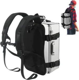 Backpack Carrying Straps System for Carry-on Hard Shell Case Suitcase Luggage - S