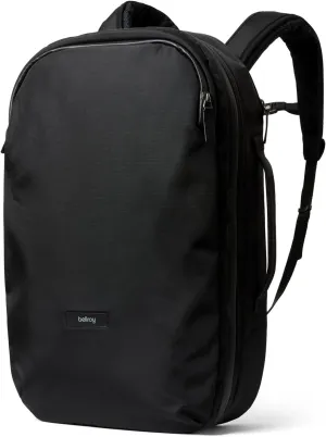Bellroy Transit Travel Pack Pro (3038 liter carry-on travel backpack, with laptop sleeve, RFID protection and zip bottle pocket) - Black