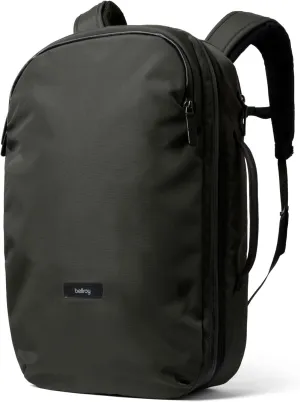 Bellroy Transit Travel Pack Pro (3038 liter carry-on travel backpack, with laptop sleeve, RFID protection and zip bottle pocket) - Olive