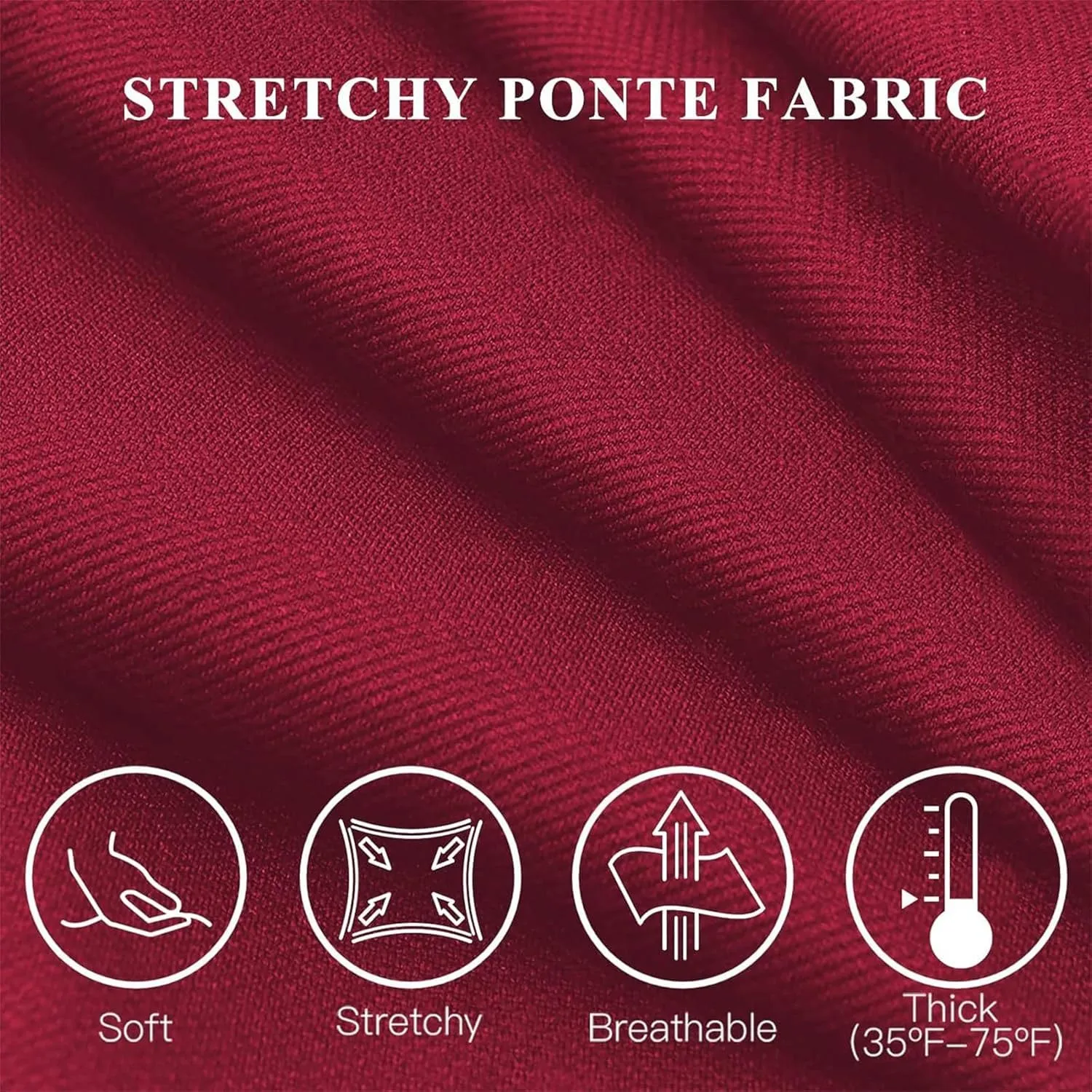 Bootcut Dress Pants for Women,High Waisted Straight Business Pant,Casual Work Trouser,Pull On Office Slacks with Pockets 2025