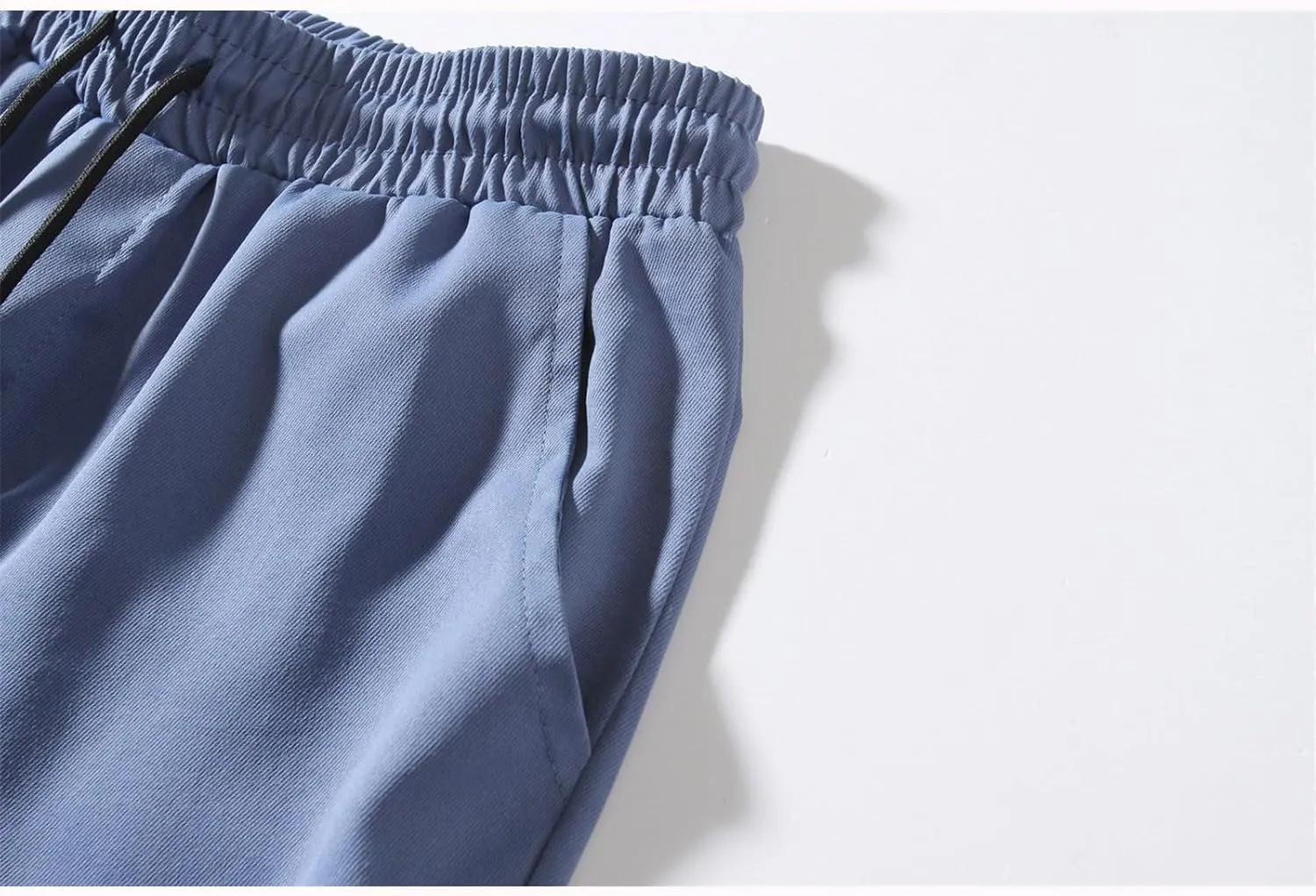 Cargo Pants for Men Casual Lightweight Jogger Elastic Waist Drawstring Sweatpants Athletic Hiking Pants with Pockets