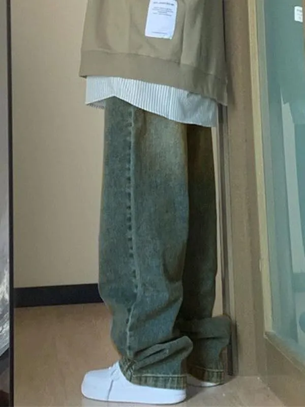 EMMIOL Wide Leg Jeans for Women - Low Waist Baggy Loose Boyfriends Denim Pants - Y2K 90S Style