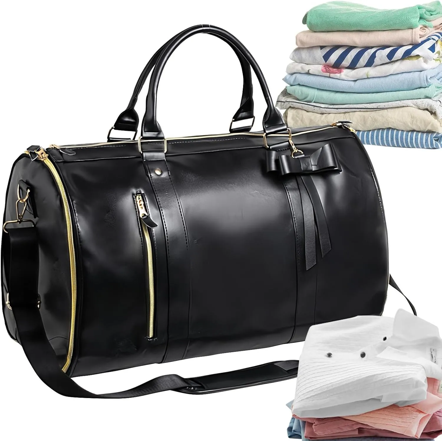 Garment Bag Duffle Convertible,Convertible Travel Duffel - Carry Garment Duffel Bag, Carry Garment Bags, Waterproof Storage Bag for Business