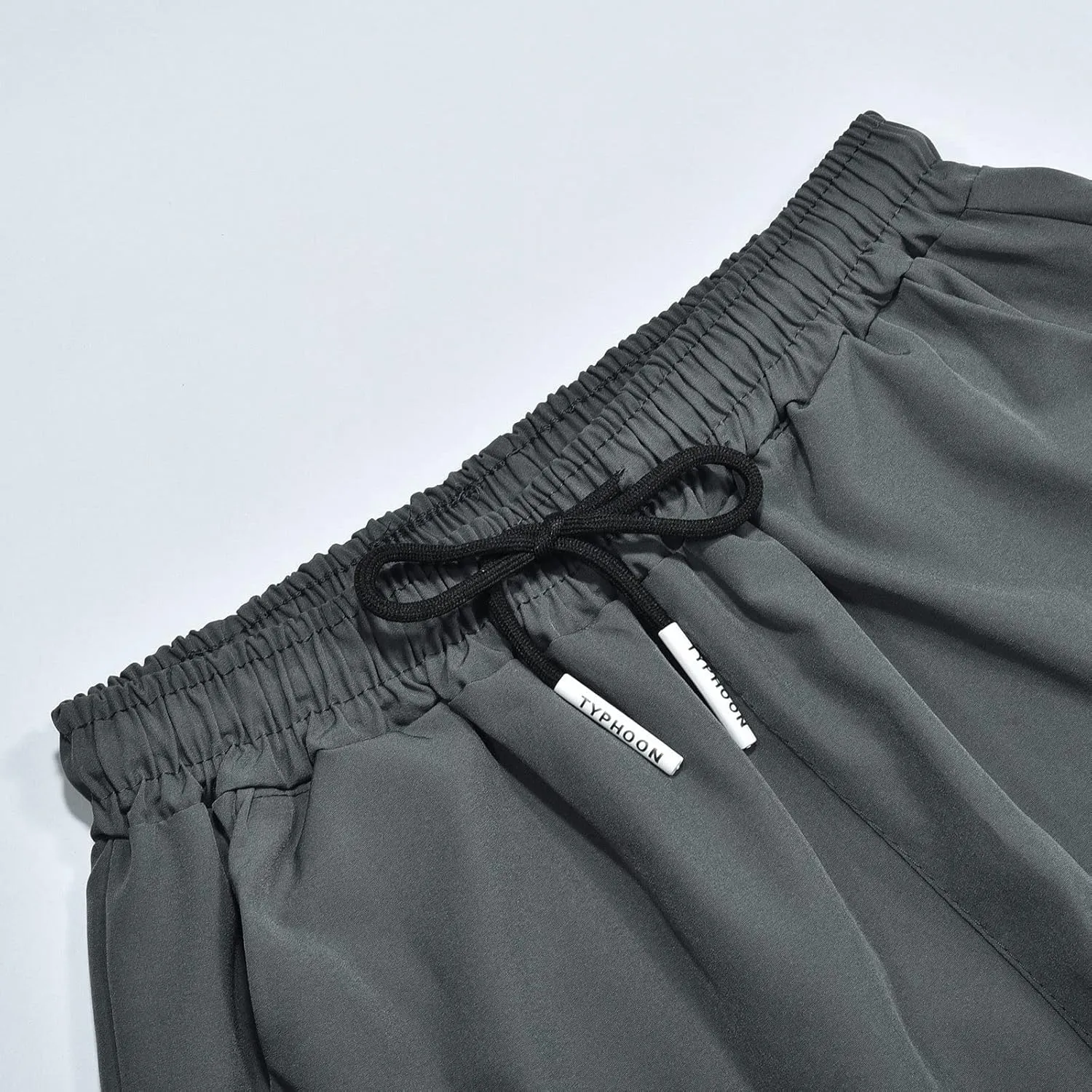Glidepants for Men, Quick Dry Pull-On Stretch Pants, Men's Summer Glide Solid Color Slim Fit Lightweight Jogging Pants