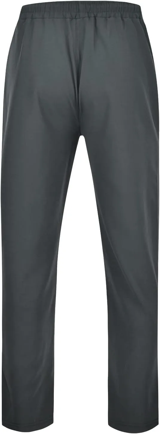 Glidepants for Men, Quick Dry Pull-On Stretch Pants, Men's Summer Glide Solid Color Slim Fit Lightweight Jogging Pants