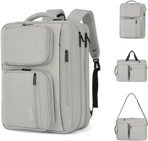Hanke Multifunctional Carry On Luggage Bag, Personal Item Travel Bag 18x14x8 Airline Approved, Lightweight Under Seat Bags for Airplanes, Overnight Weekender Bags for Women, Rock Grey