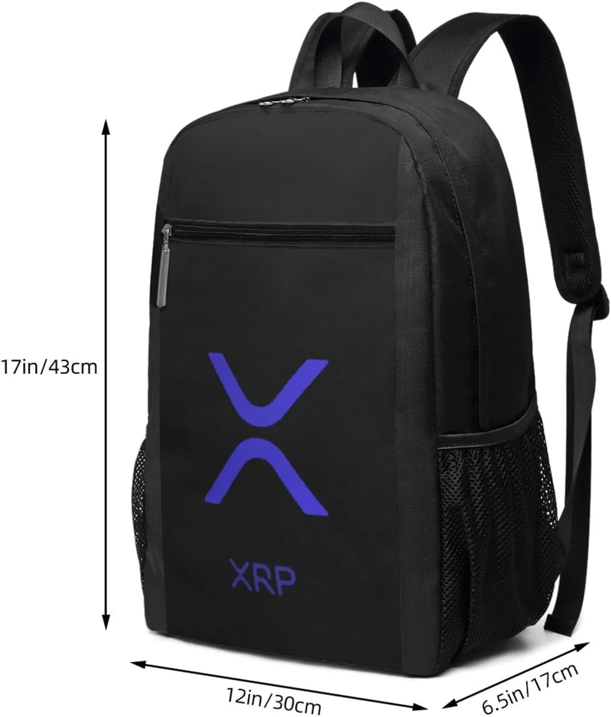 K Xrp Ripple Backpack 17 Inch For Travel Laptops Backpack