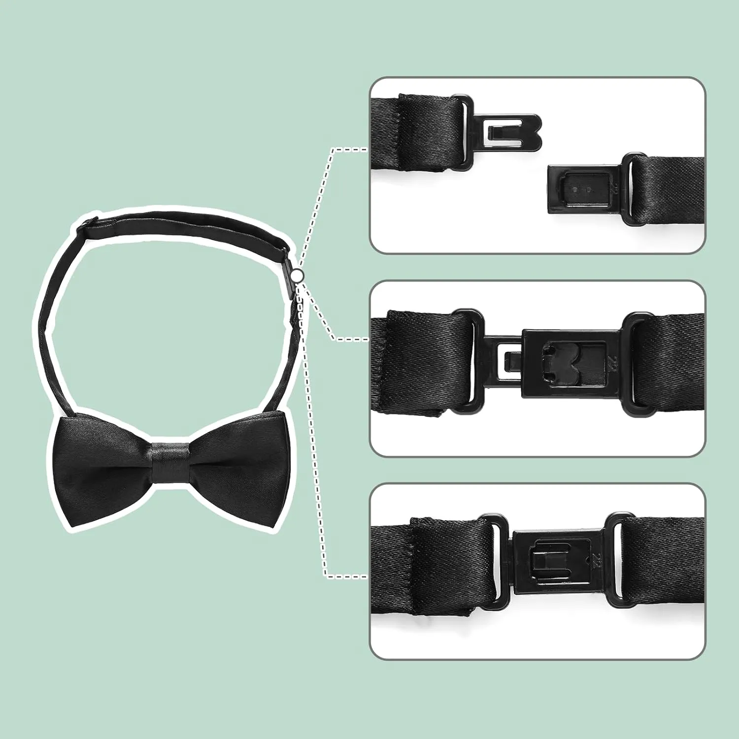Lamgool Boys Velvet Suit Set Slim Fit Tuxedo Kids Formal Outfit 4 Piece with Blazer Jacket Shirt Pant Bow Tie for Wedding