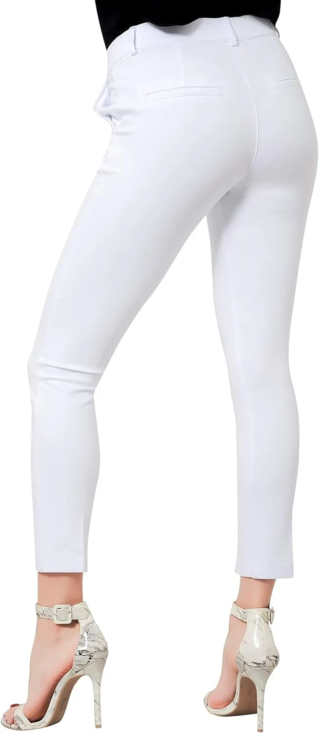 Marycrafts Women's Pull On Stretch Yoga Dress Business Work Pants