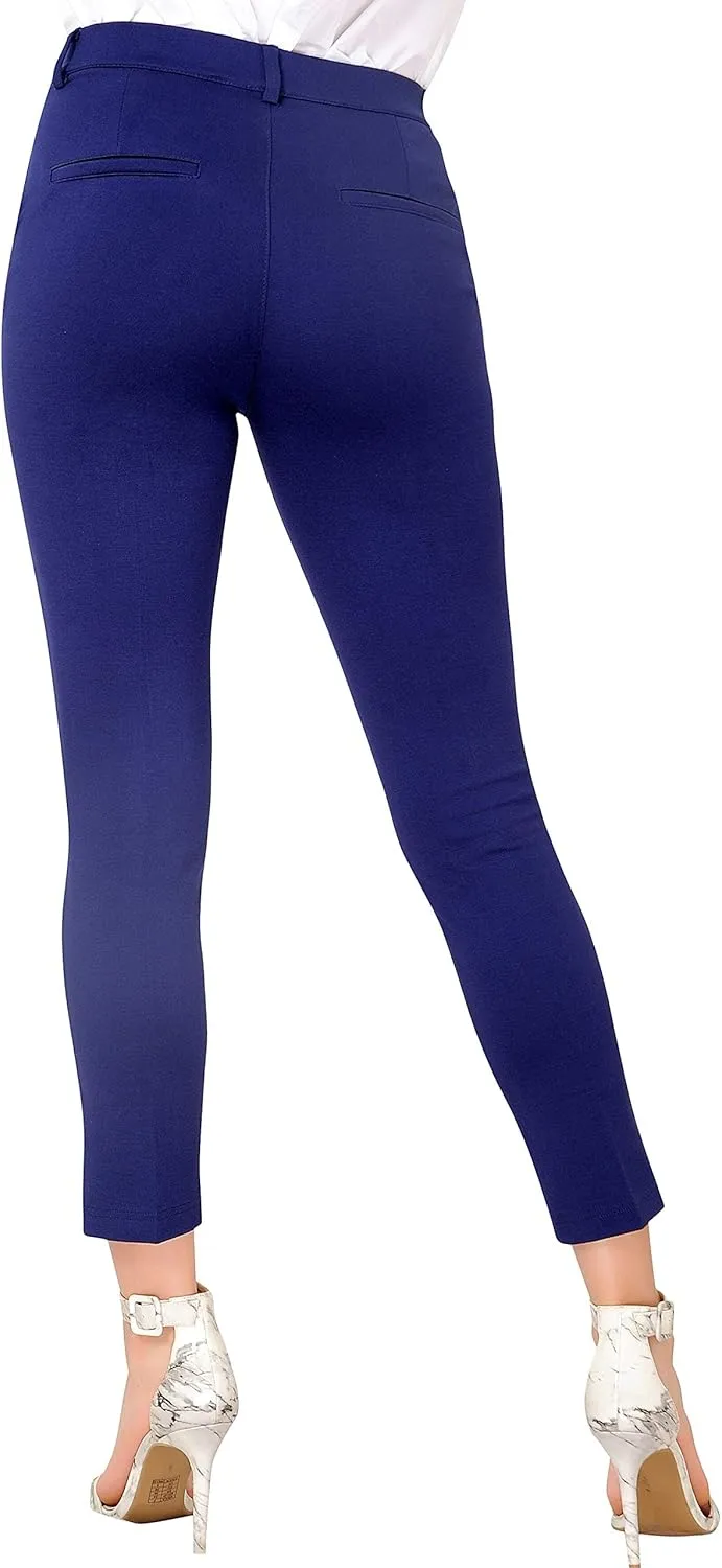 Marycrafts Women's Pull On Stretch Yoga Dress Business Work Pants