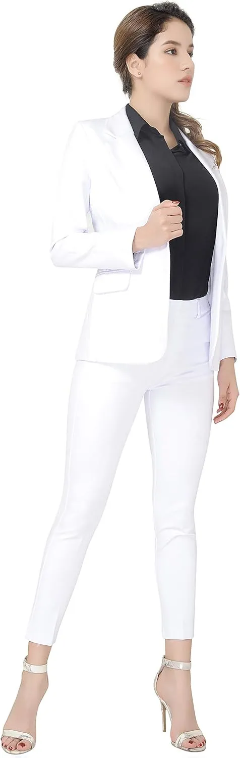 Marycrafts Women's Pull On Stretch Yoga Dress Business Work Pants