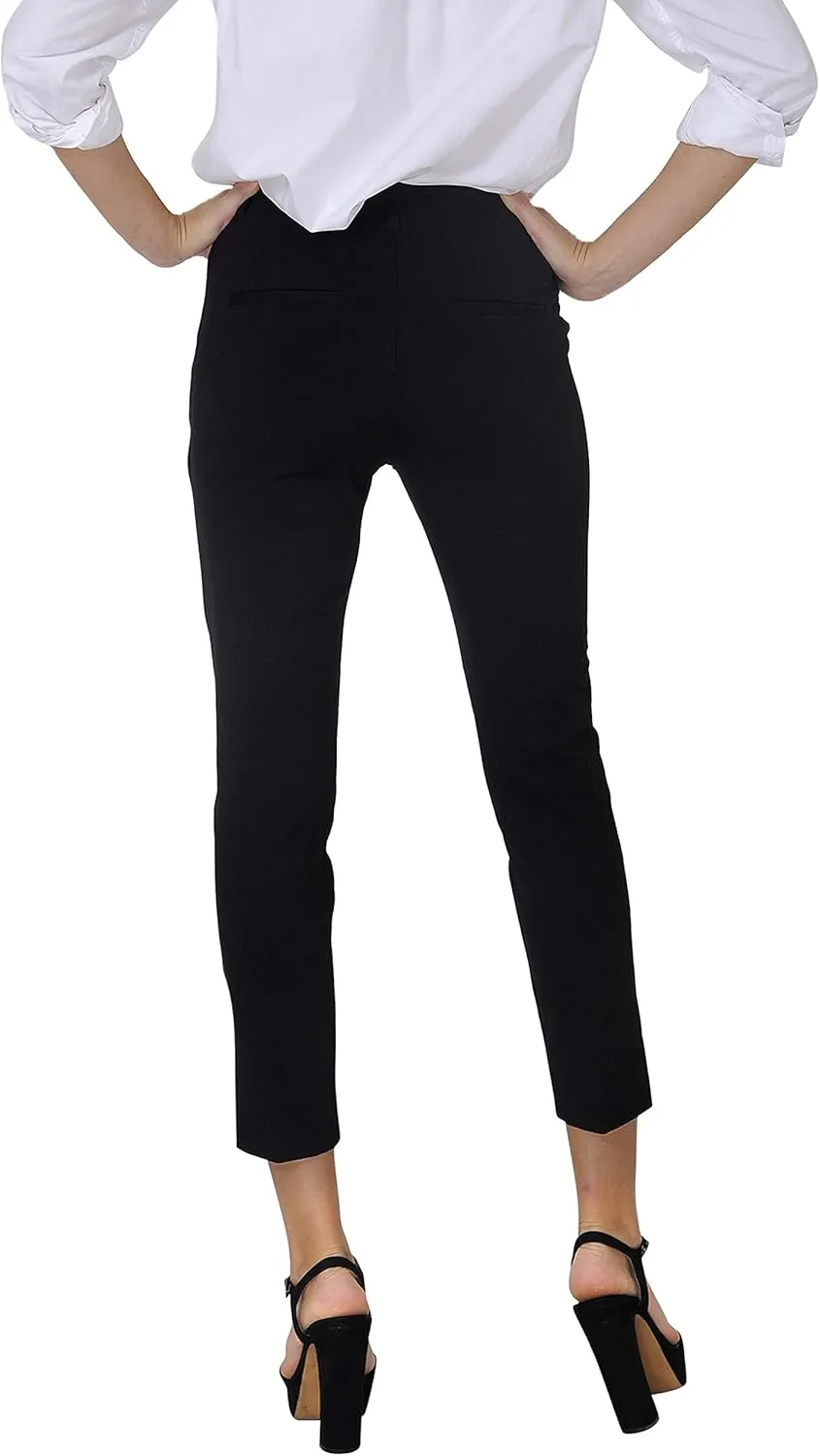 Marycrafts Women's Pull On Stretch Yoga Dress Business Work Pants