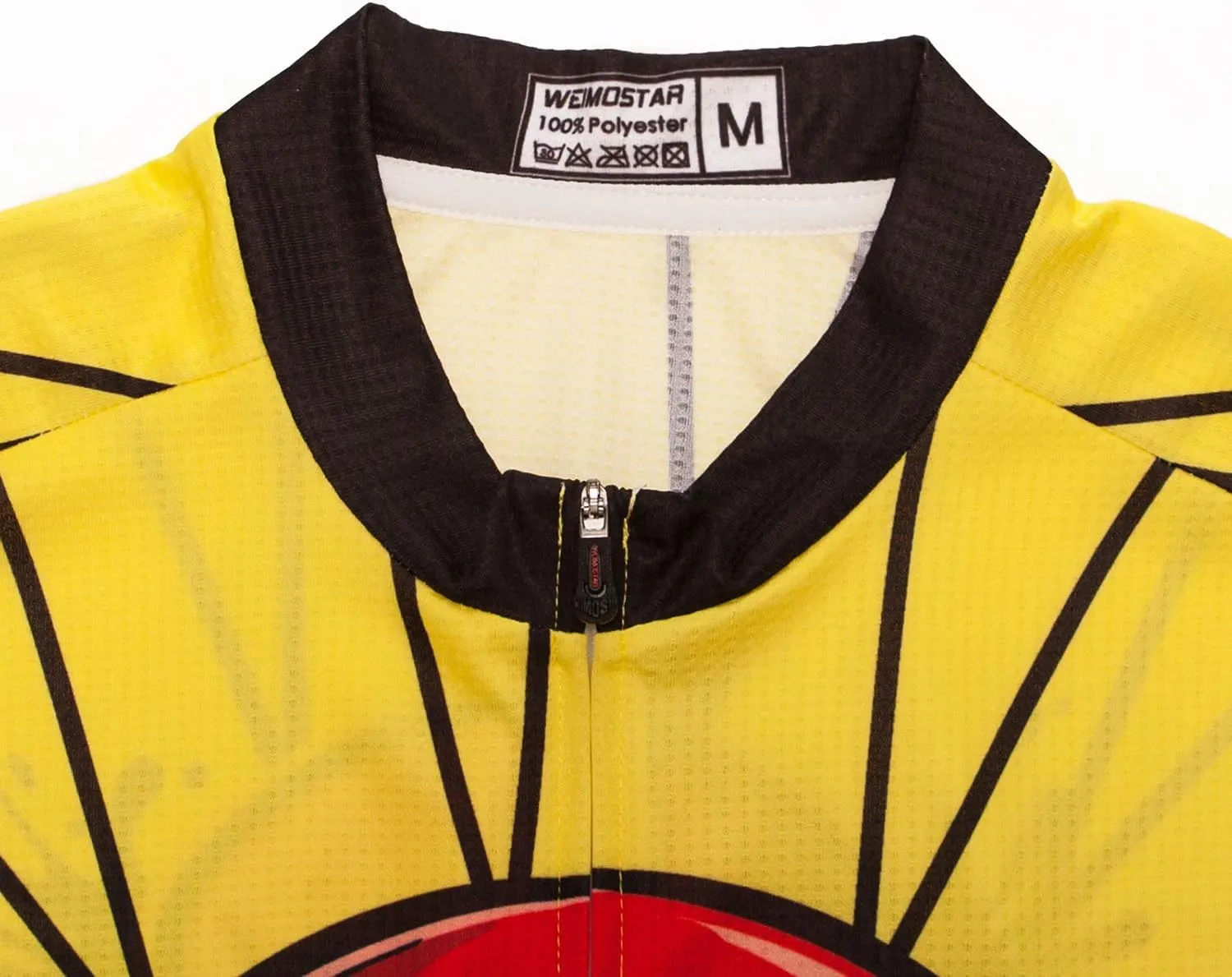 Men Cycling Jersey Skull Bike Short Sleeve Tops Quick-Dry Reflective 3-Pockets S-3XL