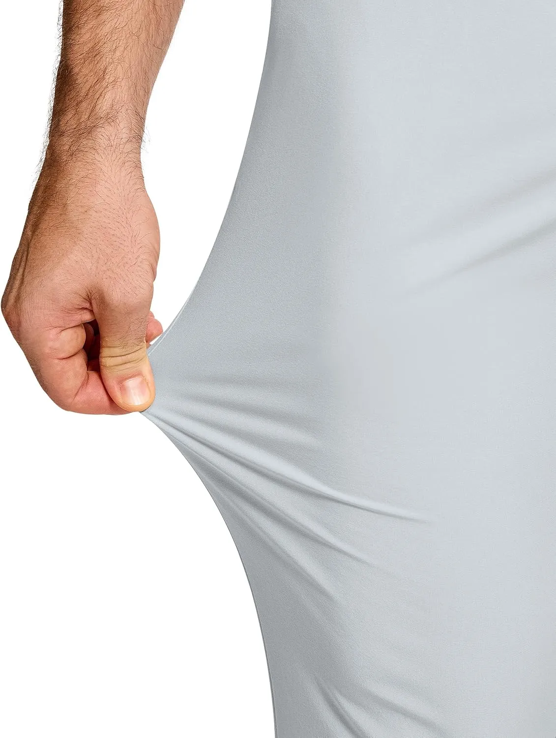 Men's Golf Dress Pants 30" Inseam Stretch Skinny Tapered Lightweight Breathable Chino Trousers with Pockets for Casual Work