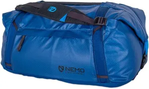 NEMO Equipment Double Haul Convertible Duffel & Tote Bag  Water-Resistant Gear Bag with Backpack Straps - 55L - Lake