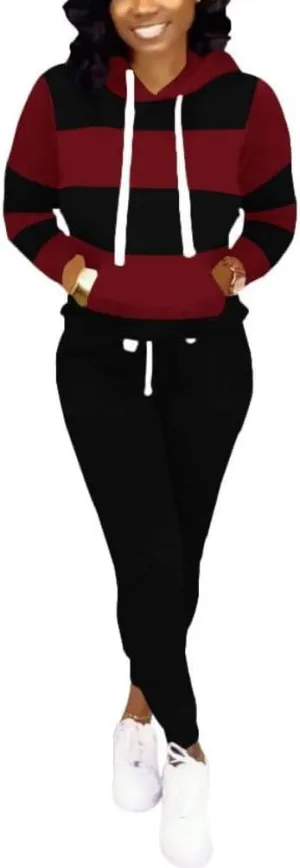 Nimsruc Two Piece Outfits For Women Jogging Suits Casual