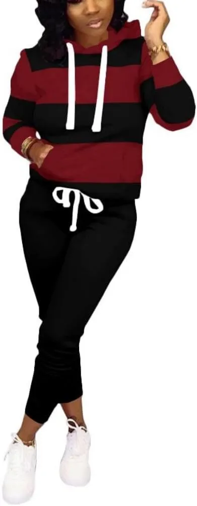Nimsruc Two Piece Outfits For Women Jogging Suits Casual