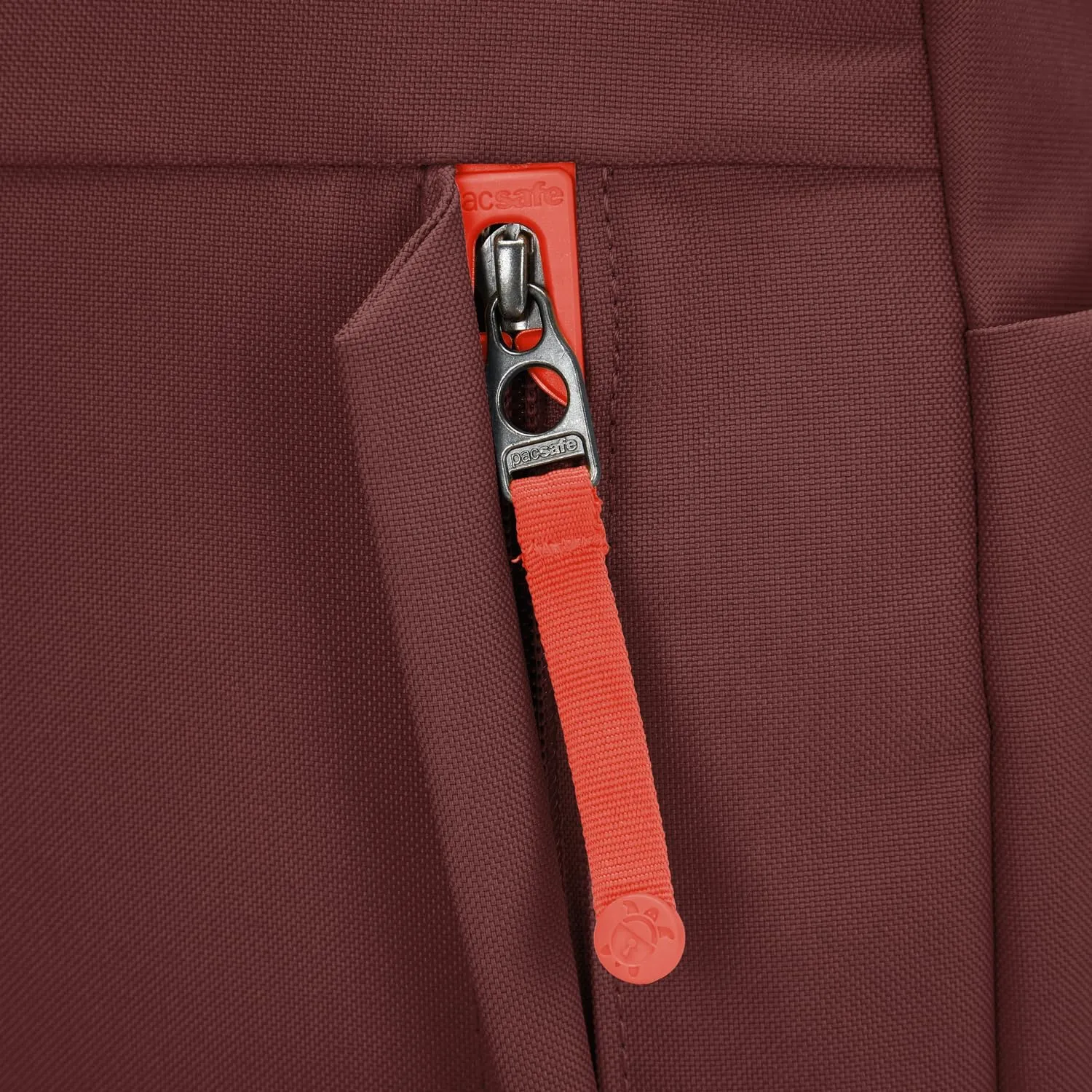 Pacsafe GO 15L Anti Theft Backpack, Garnet Red