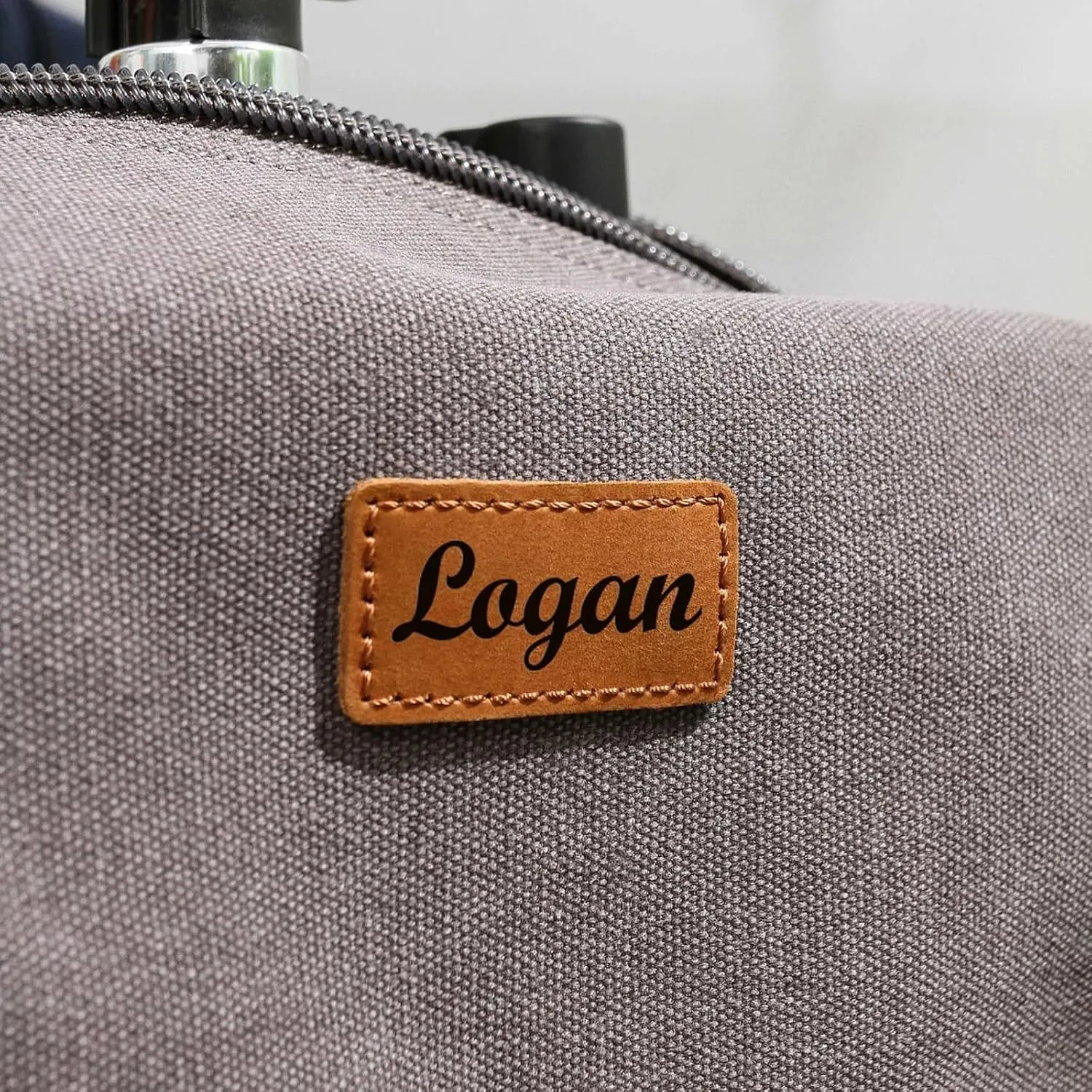Personalized Toiletry Bag, Snirov Mens Toiletry Travel Bag Engraved Name Canvas Handcrafted Toiletry Bag for Husband Dad Boy Friend Fathers Day Gifts for Men
