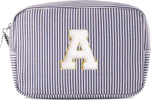 Pocmimut Birthday Gifts for Gifts,Personalized Initial Makeup Bag Cosmetic Pouch Toiletry Bag for Her Mom wife Teacher 18th Birthday Gifts for Girls,A