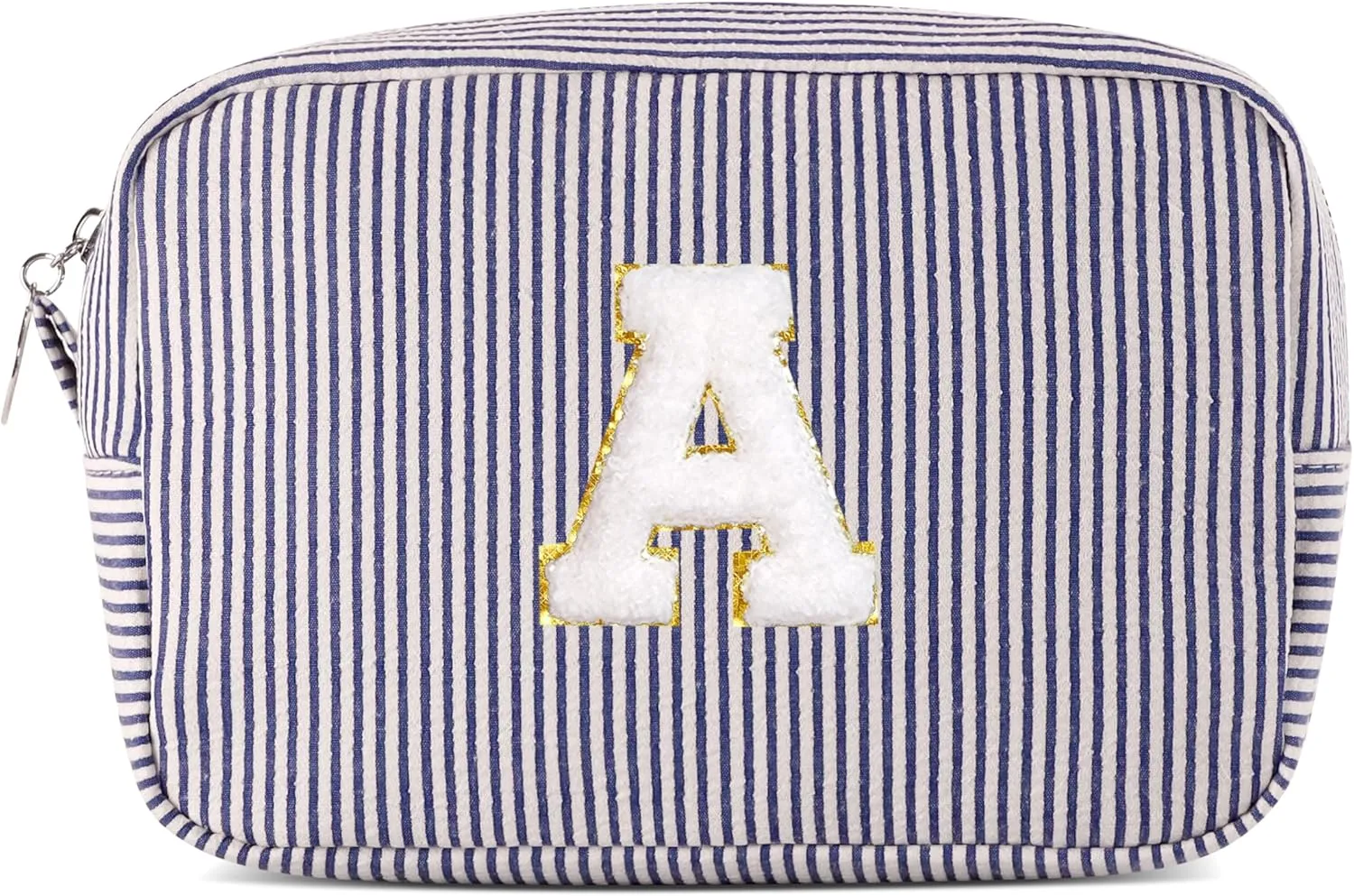 Pocmimut Birthday Gifts for Gifts,Personalized Initial Makeup Bag Cosmetic Pouch Toiletry Bag for Her Mom wife Teacher 18th Birthday Gifts for Girls,A