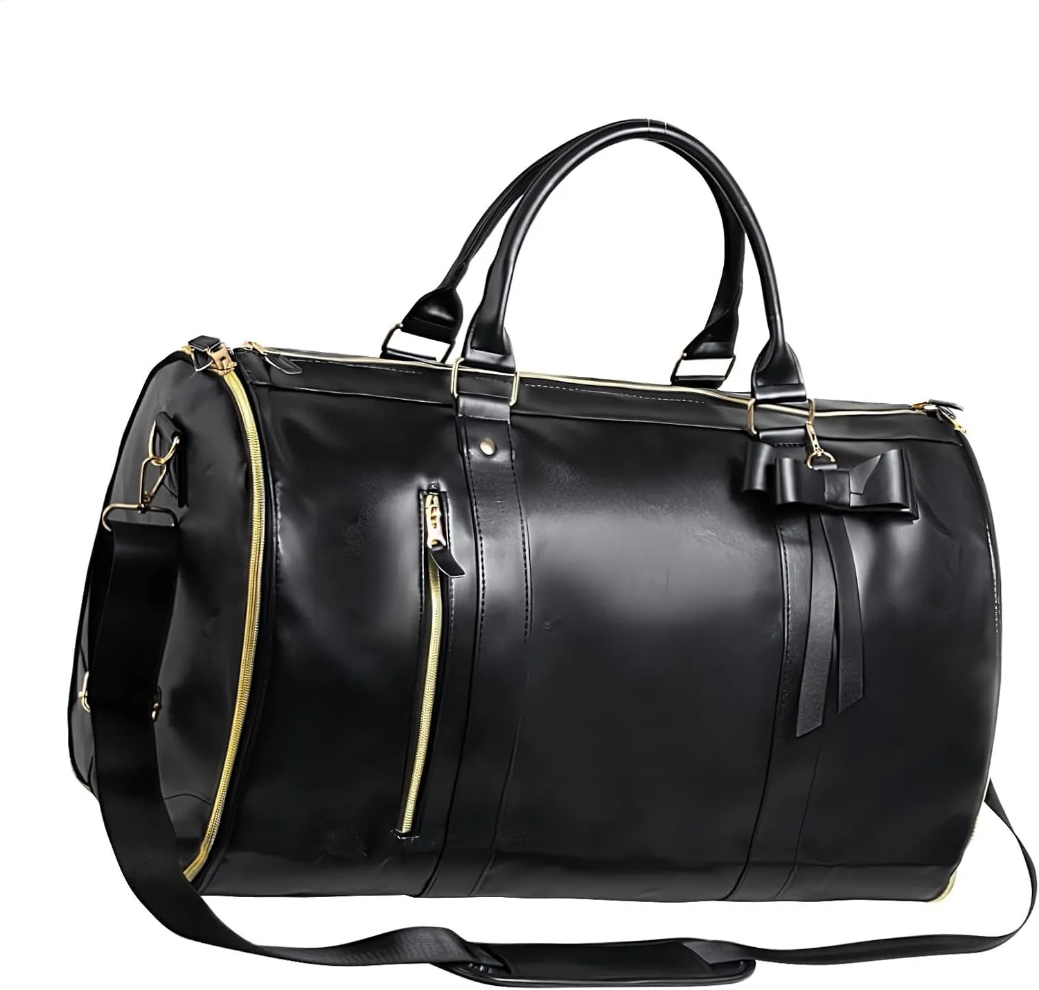 PU leather Convertible Garment Bag Carry - Carry Convertible Garment Duffle Bag | Carry Garment Bags, Waterproof Convertible Travel Duffel, Carry Convertible Garment Duffle Bag