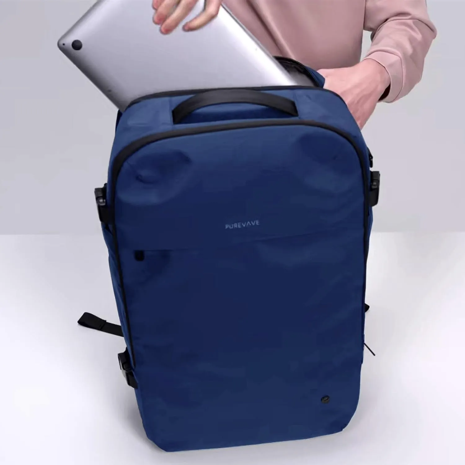PUREVAVE YKK Zipper Travel Laptop Backpack for Men, and Women