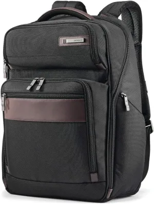 Samsonite Kombi Business Backpack  Ballistic Nylon, 15.6 Laptop Compartment, Tablet Pocket, SmartSleeve, Multi-Pocket Organizer, Padded Straps & Back, Top Handle, Fleece-Lined Accessory Pocket
