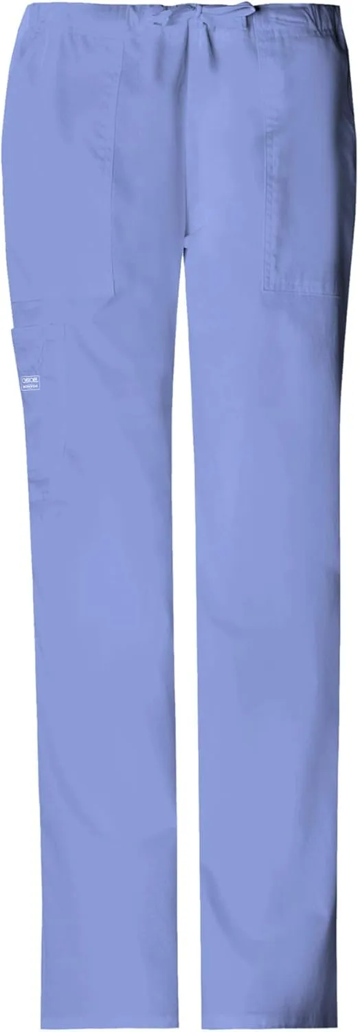 Scrubs for Women Workwear Core Stretch Drawstring Cargo Scrub Pants 4044