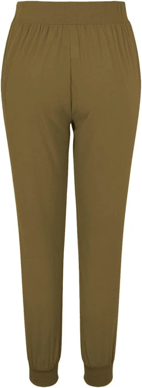 Straight Leg Cotton Linen Pants Women Lightweight Fashion Summer Casual Pants with Pockets Drawstring Loose Trousers