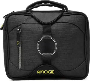 Toiletry Travel Kit | Hanging Dopp Bag for Toiletries, Black/Gunmetal