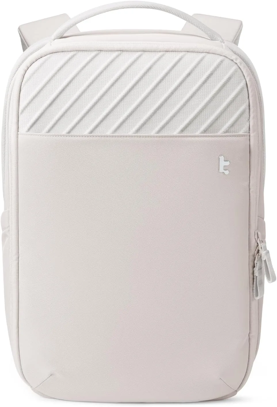 tomtoc Laptop Backpack 20L Techpack Workpack Designed for Business Professional Commuter, City EDC Backpack Daypack for 15.6-inch Laptop, White