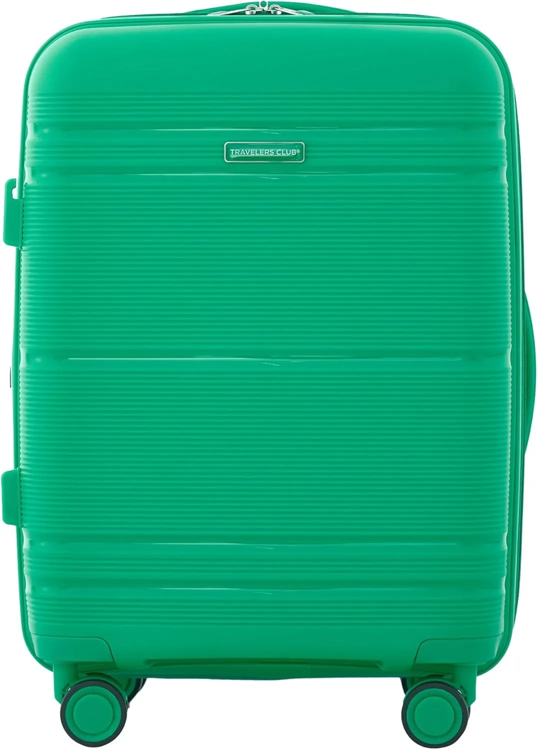 Travelers Club Astralnaut Hardside Expandable Spinner Luggage, Mint, 20" Carry-On
