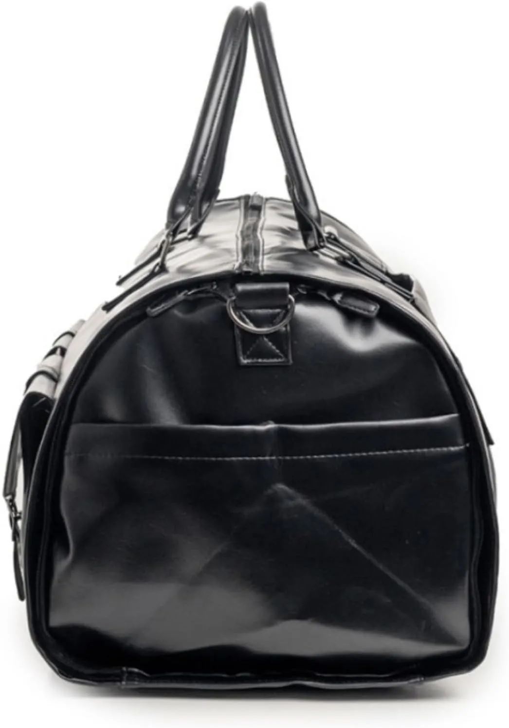 TSA-Friendly Convertible Garment Duffel Bag 2-in-1 - Wrinkle-Free Hanging Suitcase with Shoe Compartment, Carry on Business Travel Bag (dark gray,56 * 33 * 32cm)