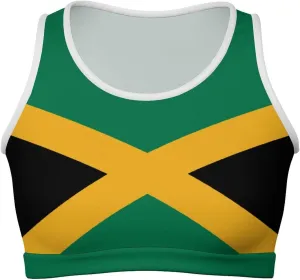 Venezuelan Flag Basic Crop Tank Tops Sleeveless Cute Crop Top for Women