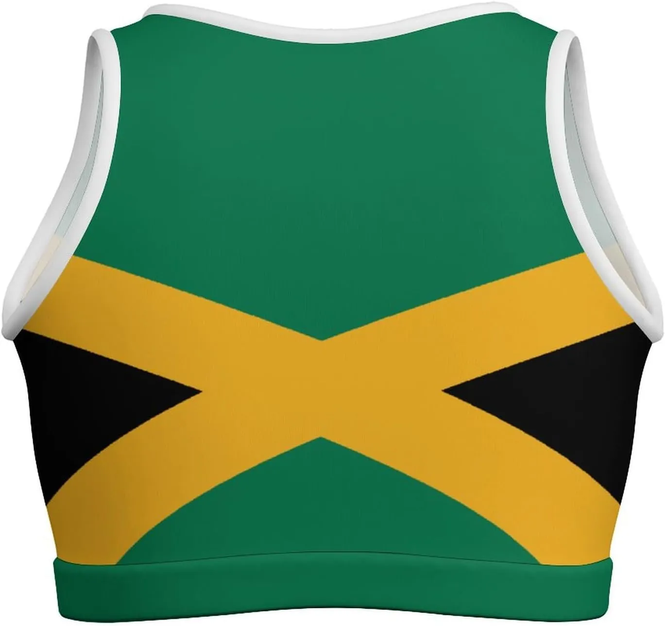Venezuelan Flag Basic Crop Tank Tops Sleeveless Cute Crop Top for Women