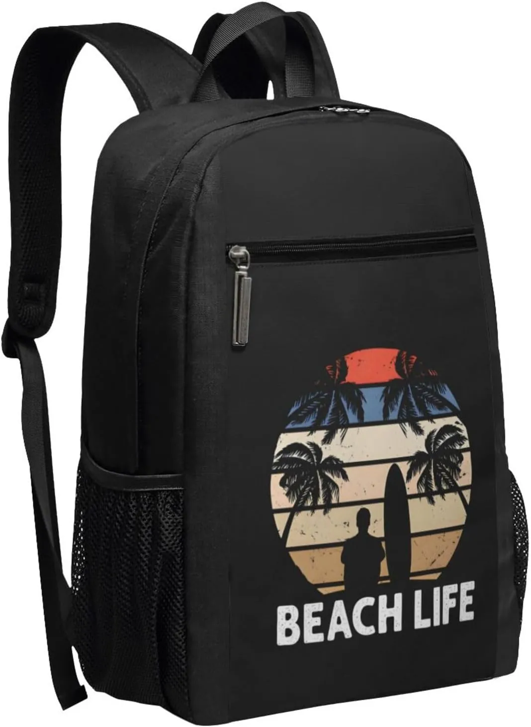 Wave Surf Surfing Surfer Backpack 17 Inch For Travel Laptops Backpack
