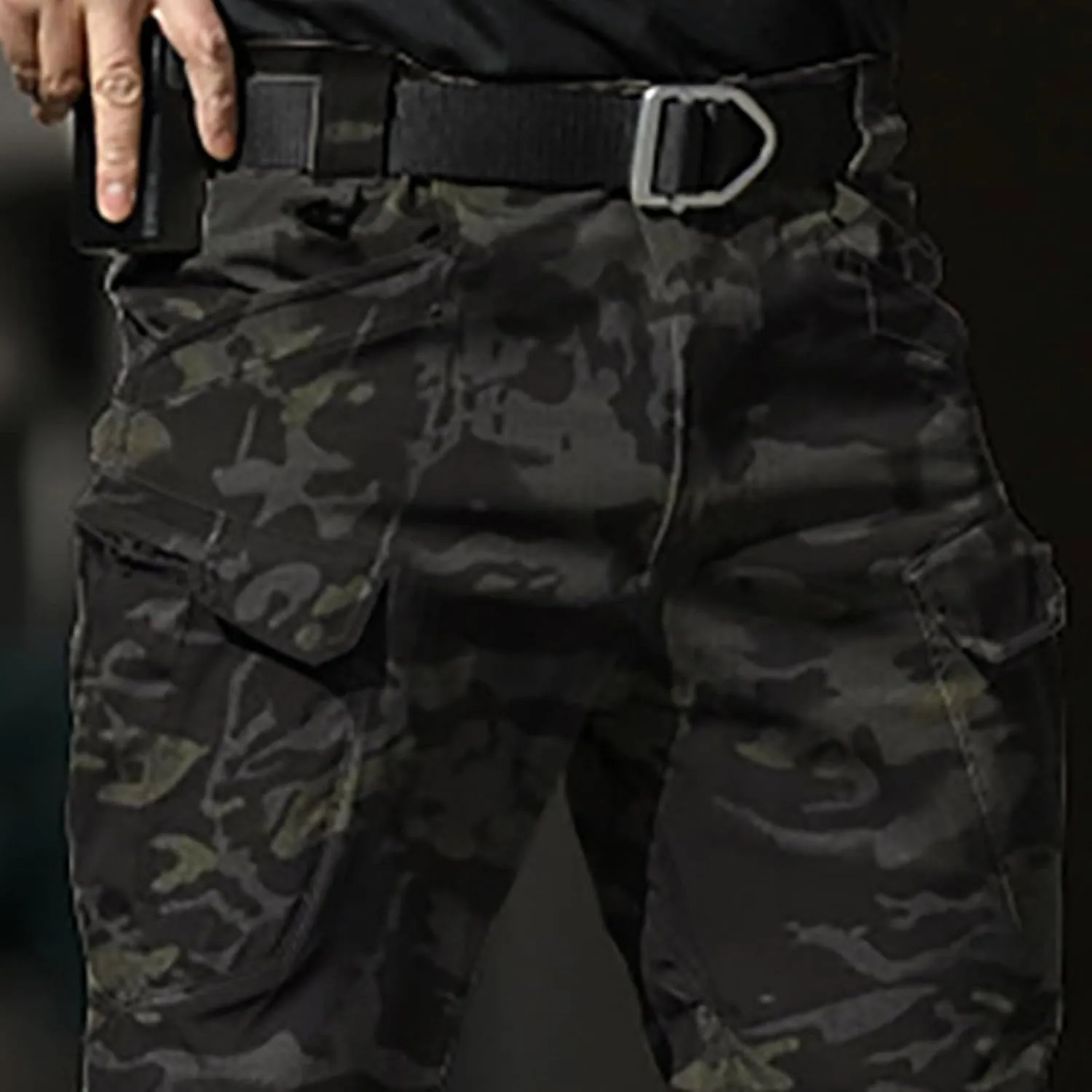 Work Pants for Men Big and Tall Casual Loose Straight Sweatpants Outdoor Lightweight Work Hiking Pants Jogger Tousers