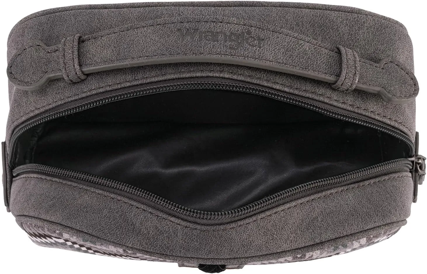 Wrangler Makeup Pouch Bag Mini Western Toiletry Purse Cosmetic Organizer Paisley Travel Pouch for Women